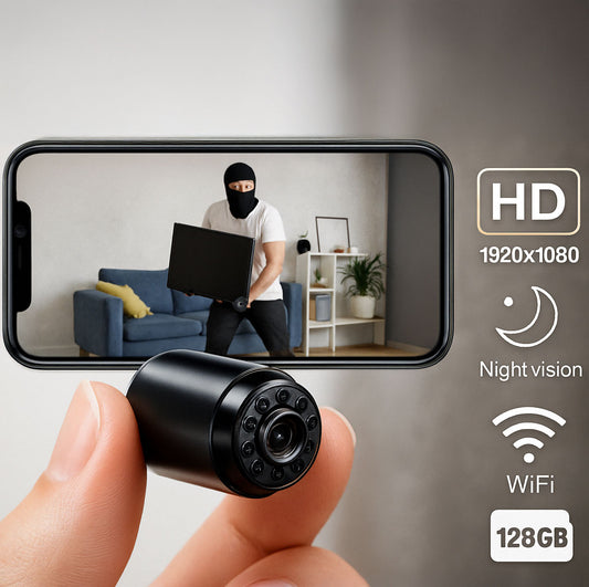 Mini špionážna WiFi kamera 1080P – diskrétna, výkonná a jednoduchá na používanie